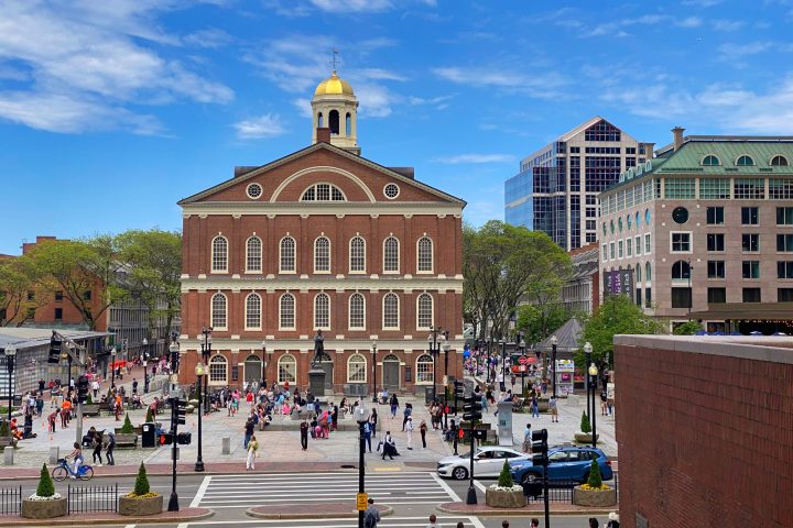 Faneuil Hall Freedom Trail Boston