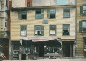 Paul Revere House North End Boston