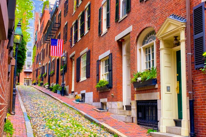 Acorn Street Beacon Hill Boston MA